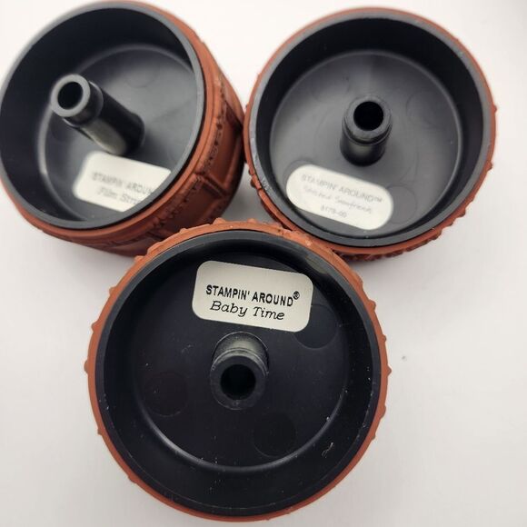 Stampin' Up! Stampin' Around Wheels Set Bundle Wheel and 7 Stamps Designs - Picture 8 of 10